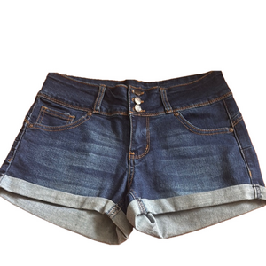 Wax Jean Blue Jean Shorts